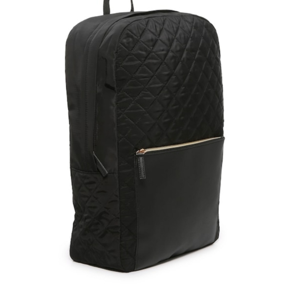 DSW Quilted Black Backpack